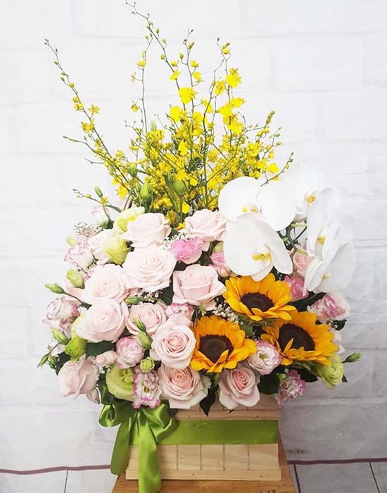 Congratulation flowers - Best wishes 1